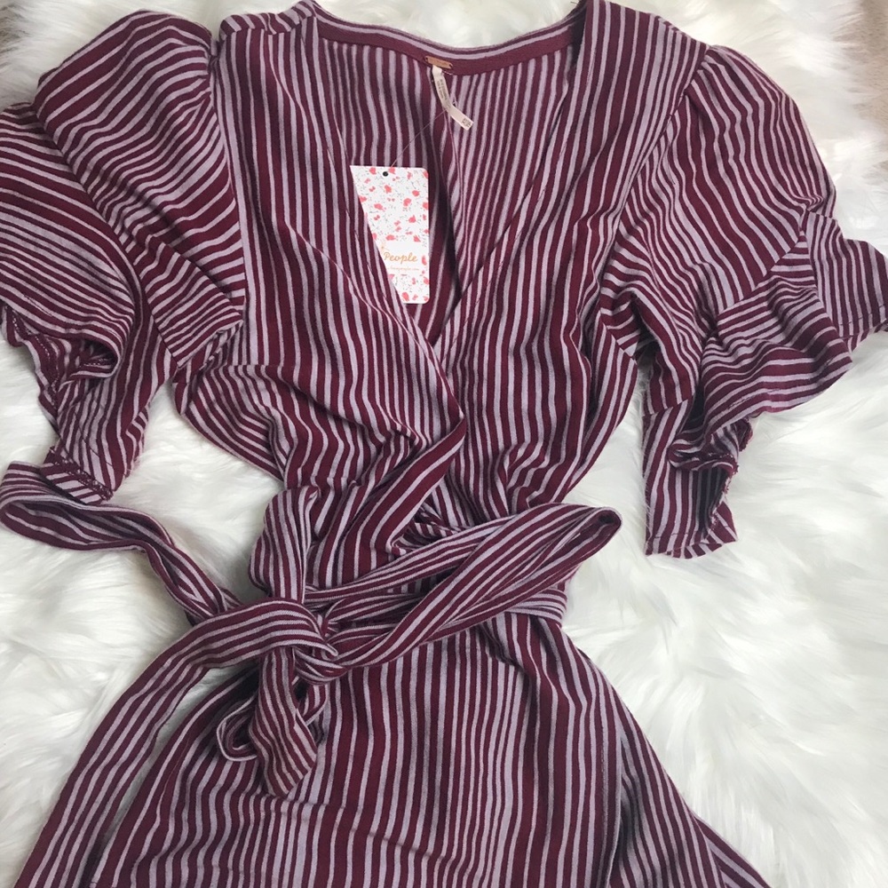 Free People- Women’s Wrapped Around My Finger Top.